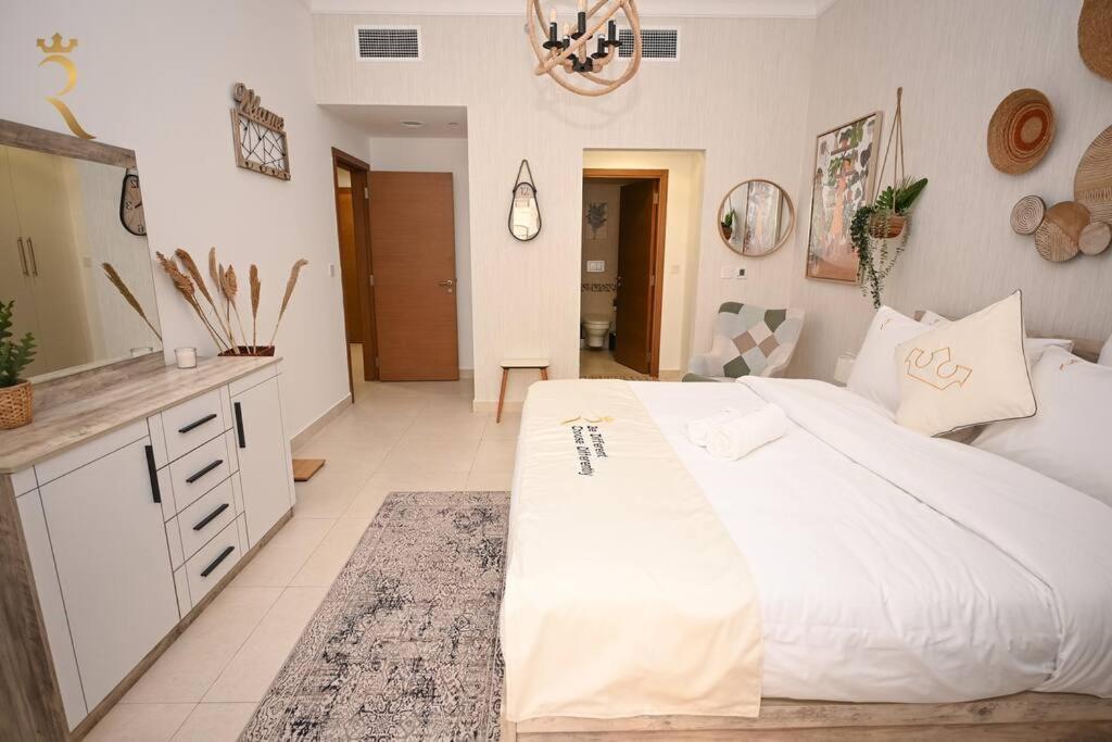 Yas Natura Bliss 1Br Apartment 아부다비 외부 사진